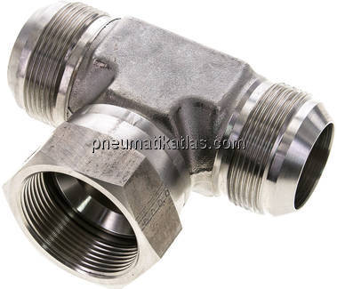 T-Verschraubung,UN 1-7/8"-12 (JIC), V4A
