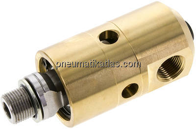 Drehdurchführung G 3/8", Welle G 3/8" LH