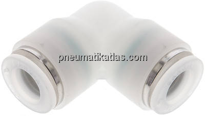 Winkel-Steckanschluss 8mm, IQS-ES LE/PVDF
