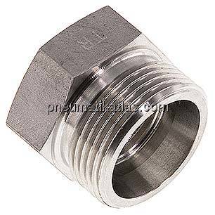 Verschlussverschraubung für Rohre 18 L (M26x1,5), 1.4571