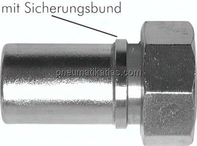 Schlauchtülle, EN14420-5 G 4"-100 (4")mm, 1.4408