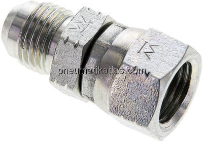 Reduziernippel UNF 9/16"-18(JIC-AG)-UNF 9/16"-18(JIC-IG)