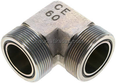 ORFS-Winkelverschraubung UN 2"-12(AG)-UN 2"-12(AG)