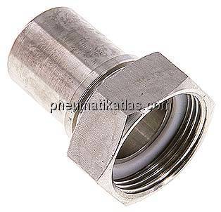 Schlauchtülle, EN14420-5 G 1-1/4"-32 (1-1/4")mm, 1.4408