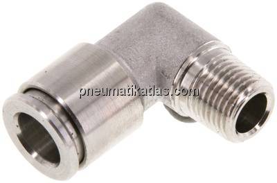 Winkel-Steckanschluss, festst. R 1/8"-8mm, IQS-Edelstahl