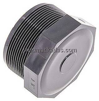 Verschlussstopfen, PVC-U, G 2-1/2"
