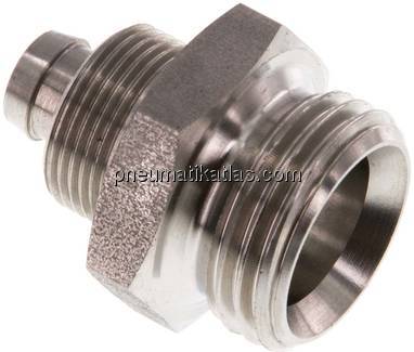 Gerades Gewindestück G 1/2"-10x8mm, 1.4571 ohne Mutter