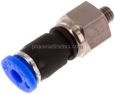 Gerade Drehverschraubung M 5-4mm, IQS-Standard