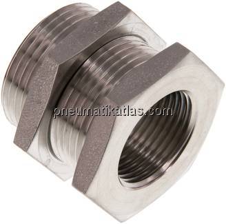 Schottverschraubung G 3/4"-M 34x2, 1.4571