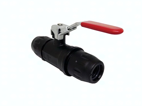 4092 17 00 Transair 1/2"(16.5mm) Lockable Double Female Ball Valve