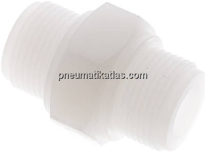 Doppelnippel G 3/4"-G 3/4", PVDF