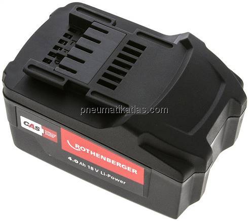 Li-Ionen Akku (18 V / 4 Ah) für akkubetriebene ROMAX 4000 A