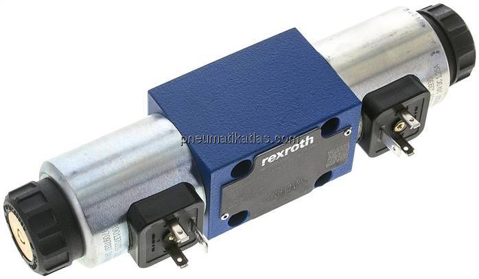 4/3-Wegeventil, NG 6 (Bosch-Rexroth) H-Kolben, 24 V DC