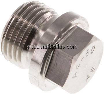 Verschlussstopfen Außenskt. G 1/2", V4A