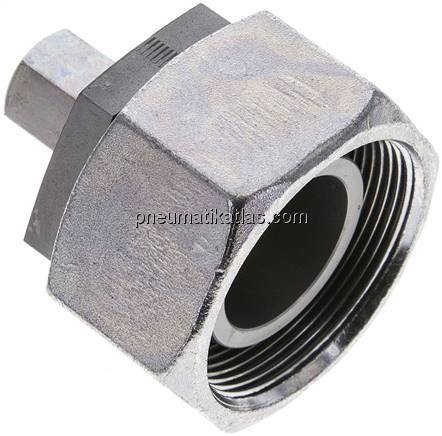 Reduziereinsatz 38 S-8 S (M16x1,5), Stahl verzinkt