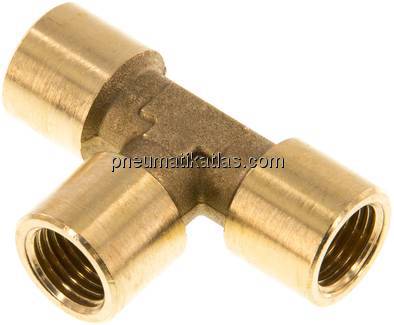 T-Stück G 1/4" (IG), Messing