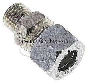 Gerade Schneidringverschr. M 14x1,5-12 L (M18x1,5), Stahl verzinkt