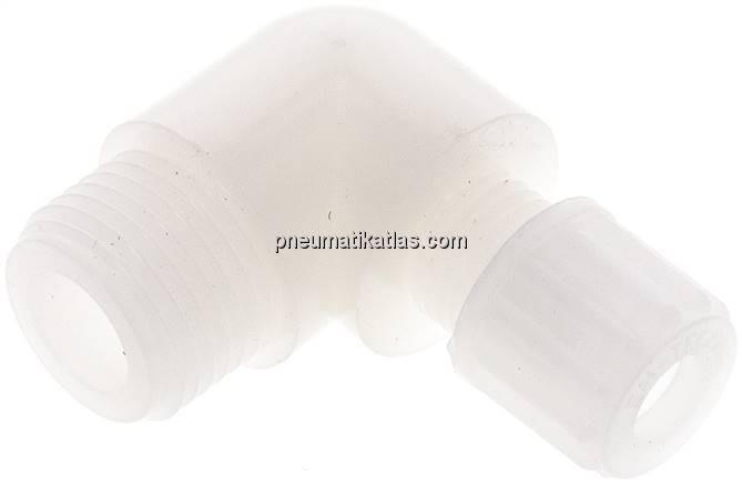Winkel-Verschraubung G 1/2"-8x6mm, PVDF