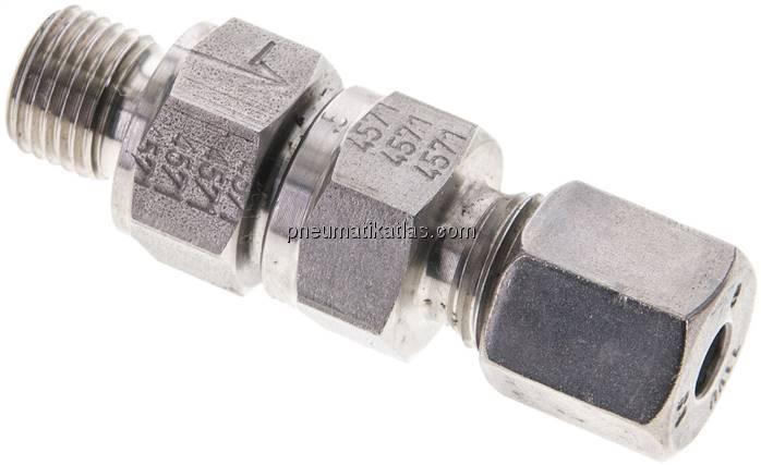Hydraulik-Rückschlagventil 6 S (M14x1,5)-G 1/4", 1.4571