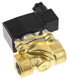2/2-Wege MS-Magnetventil G 1/2", 0-6/10 (DC/AC) bar, NC