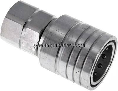 Steckkupplung ISO7241-1A, Muffe Baugr.6, G 1"(IG)