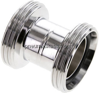 Doppelnippel (Milchgewinde) Rd 65 x 1/6"-Rd 65 x 1/6"