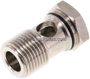 Hohlschraube für IQS-Ringstücke, G 1/2" 1-fach