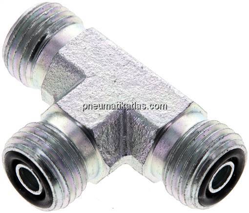 ORFS-T-Verschraubung UNF 9/16"-18(AG)
