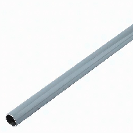1006A25 06 00 Transair Aluminiumrohr grau D25 6mtr