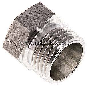 Verschlussverschraubung für Rohre 12 L (M18x1,5), 1.4571