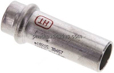 Pressfitting Reduziernippel 18x15mm (außenxinnen)