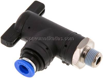 Winkel-Absperrhahn R 1/8"-6mm, IQS-Standard