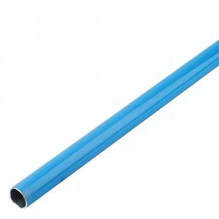 1003A25 04 00 Transair Aluminiumrohr blau D25 3mtr