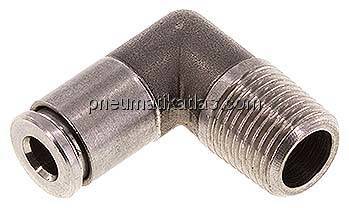 Winkel-Steckanschluss, festst. R 1/8"-4mm, IQS-Edelstahl