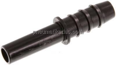 Stecknippel 8mm-8 (5/16")mm Schlauchtülle, IQS-Standard