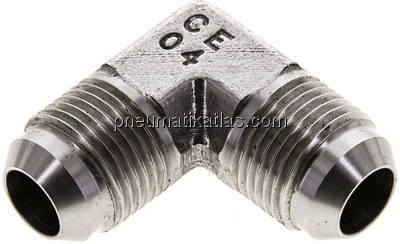 90°-Winkel,UNF 7/8"-14 AG (JIC), V4A