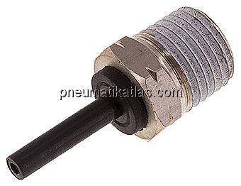 Einschraubtülle NPT 1/4"-5/32" (3,97 mm) Stecknippel, IQS-Inch