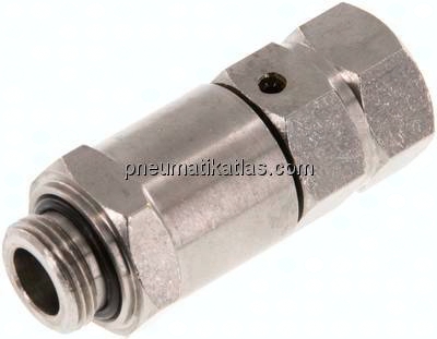 Schnell-Drehverschraubung G 3/8"(AG)-G 3/8"(IG)