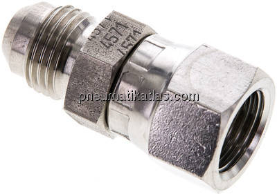 Reduziernippel UNF 9/16"-18(JIC-AG)-UNF 9/16"-18(JIC-IG)