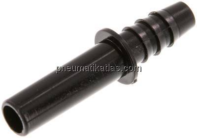 Stecknippel 8mm-6 (1/4")mm Schlauchtülle, IQS-Standard