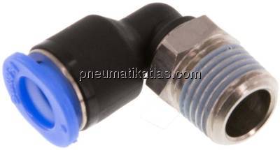 Winkel-Steckanschluss R 1/8"-6mm, IQS-Mini