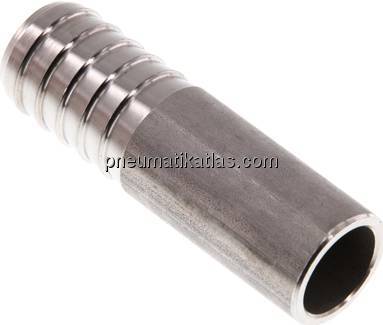 Schlauchtülle zum Anschweißen 21,3mm, 1.4571