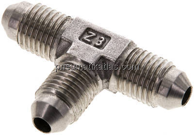 T-Stück,UNF 7/16"-20 AG (JIC), V4A