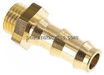 Steckanschluss G 1/4" AG, Messing, 9,5mm GSP-Schlauch