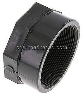 Verschlusskappe, PVC-U, Rp 2-1/2"