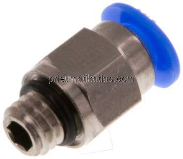 Gerader Steckanschluss M 6-4mm, IQS-Mini