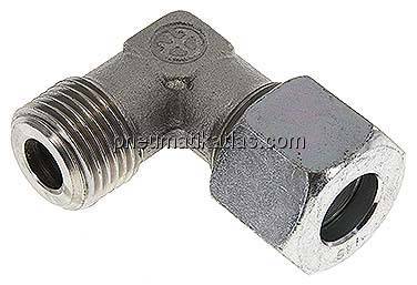 Winkel-Schneidringverschraub. R 1/2"-14 S (M22x1,5), Stahl verzinkt
