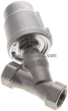 Schrägsitzventil G 3/4",Antrieb: Edelstahl 1.4305, Eco-Line