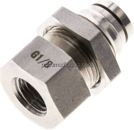 Schott-Steckanschluss mit IG. G 1/8"-6mm, IQS-ES LE