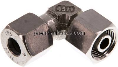 Einstellb. Winkel-Schneidringverschr. 10 S (M18x1,5), 1.4571